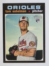2020 Topps Heritage Tom Eshelman Rookie Baltimore Orioles #531 RC