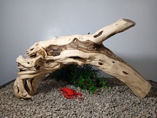 Driftwood aquarium fish  reptiles lg 13x24" natural half stump decor