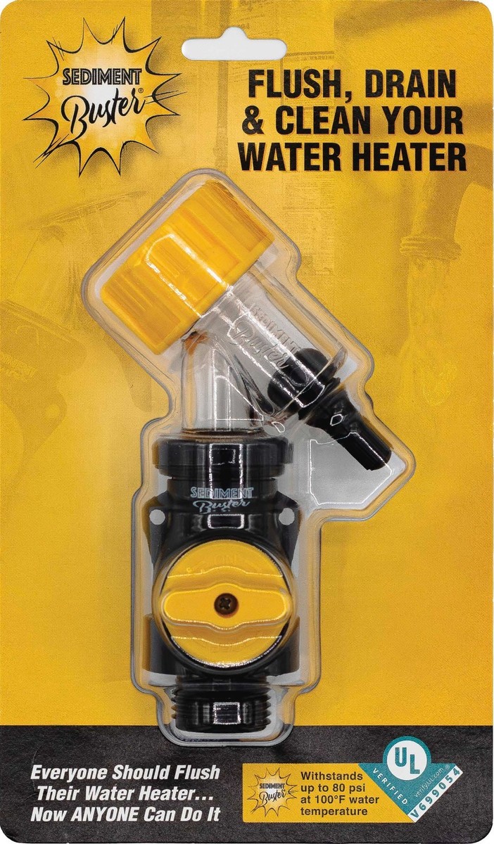 Sediment Buster - UL Verified V699054 Water Heater Flushing