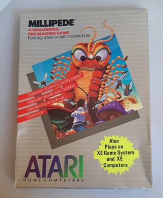 ATARI Home Computers Spiel :  MILLIPEDE / komplett in OVP