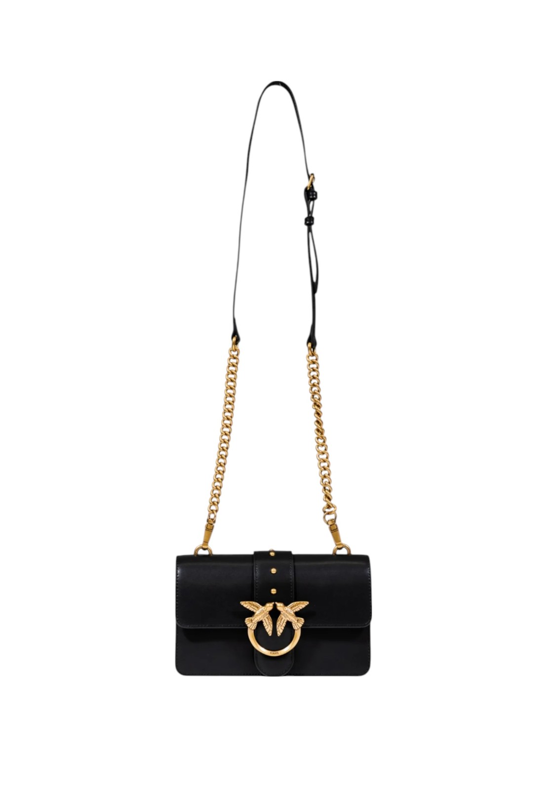 Borsa Donna Pinko 105856A0F1 Nero/antique gold