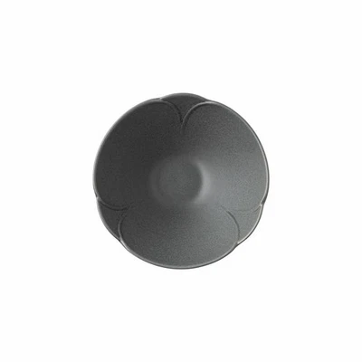 Rosenthal Bowl Bloom Lava, Bol, Porcelaine, Gris, 18 cm, 10590-405211-10551 - Photo 1/3