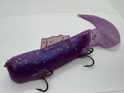 12  Ugly Dog Dawg Tullibee Rubber Swimbait Jerkbait Musky Lure