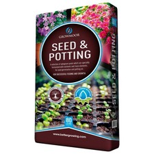 Growmoor Seed & Potting Compost - Pallet of 51 Bags x 80L Bulk Garden Soil Deal