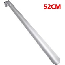 20in Extra Long Handle Shoe Horn Stainless Steel Metal Shoes Remover Shoehorn US