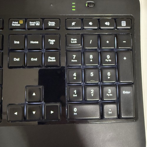 Logitech K800 Illuminated Lit Up Wireless Keyboard W/USB Dongle Tested Y-R0011 - 第 3/22 張圖片