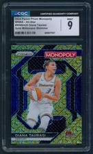 2024 Panini Prizm Monopoly WNBA #WNBA20 Diana Taurasi Gold Mill. Shimmer CGC 9