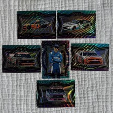 🚦 2025 Panini Select NASCAR Tri-Color 6-Card Set – Hot Rookies & Vets! 🔥