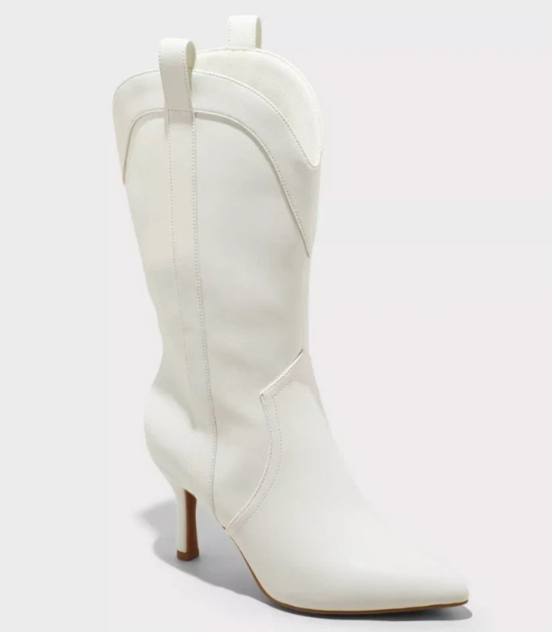 Women's Bryce Heeled Western Cowboy Boots With Memory Foam Insole - Wild Fable