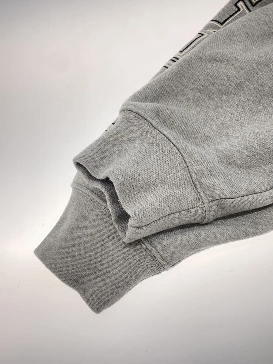 Supreme Felpa con Cappuccio 24SS Felpa con Cappuccio Heather M Cotone Grigio FQ0759 063 Usata