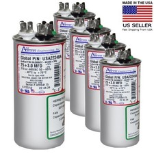 USA2224BA 25+3 uf/MFD 370-440 VAC Kondensator dwubiegowy AMRAD 50/60 Hz Lot-5