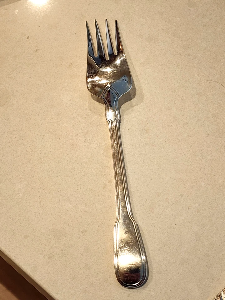 Hamilton aka Gramercy 蒂芙尼纯银冷肉叉 9 — 第 4/4 张图片