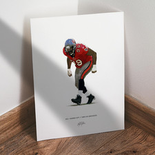 Warren Sapp Poster Tampa Bay Buccaneers Football 8x10 Print