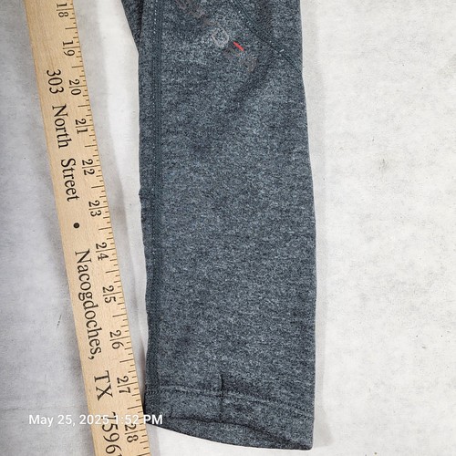 Spyder Active Hombres Pequeño Gris Compresión Leggings Pantalones Nuevas Etiquetas Bolsillo con Cremallera - Imagen 5 de 7