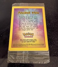 SEALED ancient mew 2000 promo pokemon