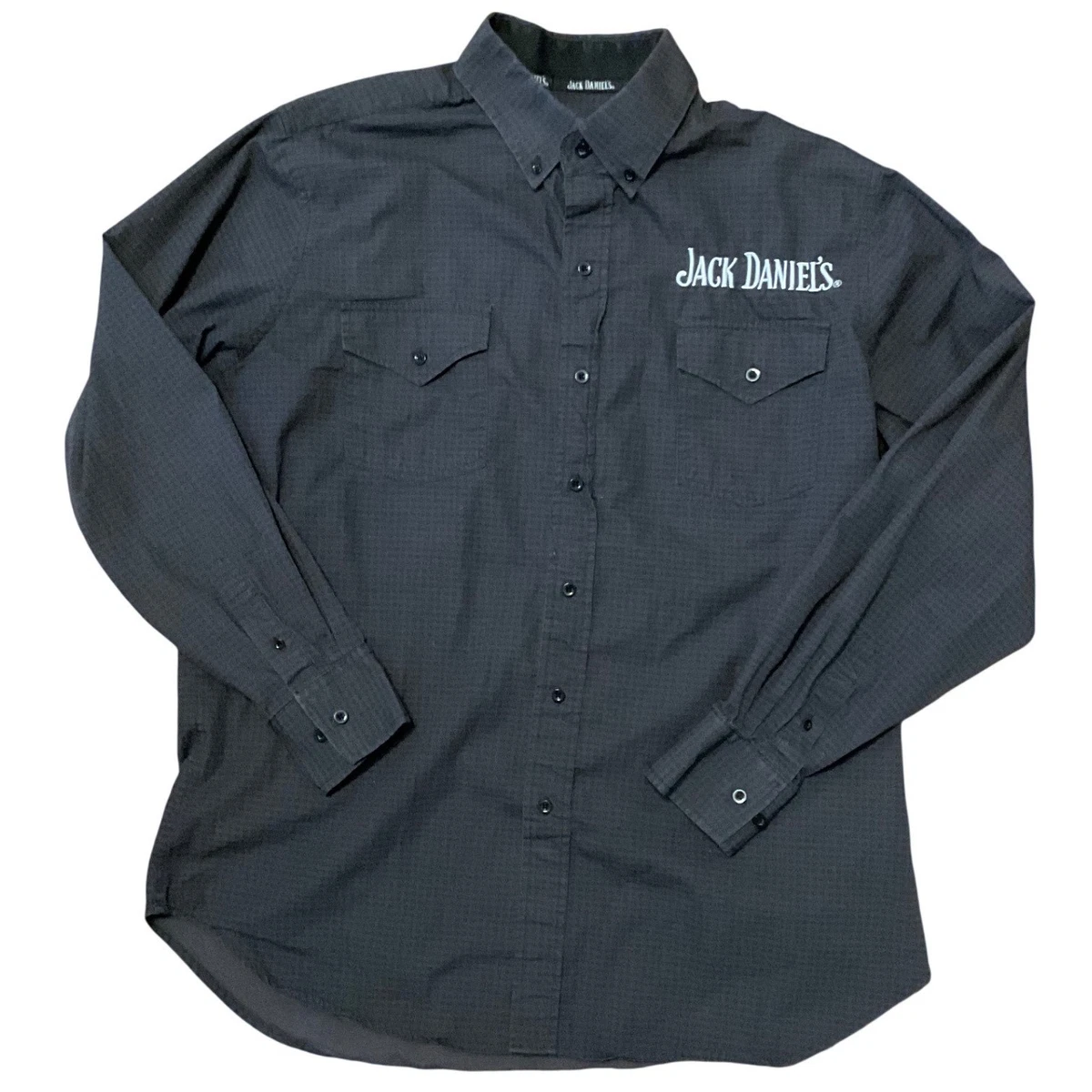 Jack Daniels Long Sleeve Western Casual Button-Down Shirts for Men for sale  | eBay