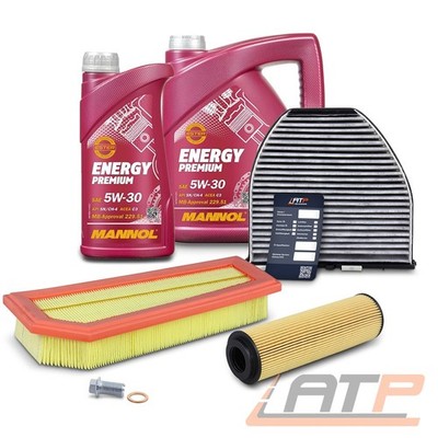 INSPEKTIONSPAKET FÜR MERCEDES C E-KLASSE W204 W212 180 200 250 CGI BJ AB 2007