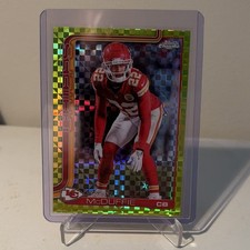 2025 Topps Chrome Trent McDuffie Lime Green X-Fractor #154