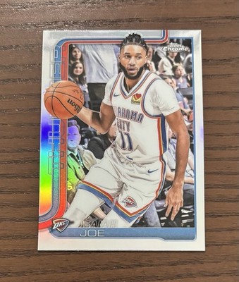 2025-26 Topps Chrome #121 Isaiah Joe Oklahoma City Thunder