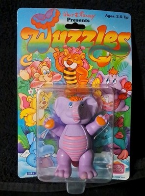 VINTAGE 1984 WALT DISNEY WUZZLE ELEROO HASBRO. BRADLEY INC. NEW IN PACKAGE 