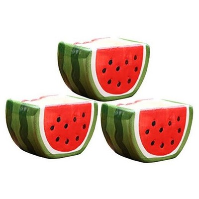  Set of 3 Cute Watermelon Shape Ceramics Planters Watermelon - Set of 3