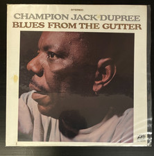 Champion Jack Dupree Blues From The Gutter Atlantic SD 8255 Excellent Cond