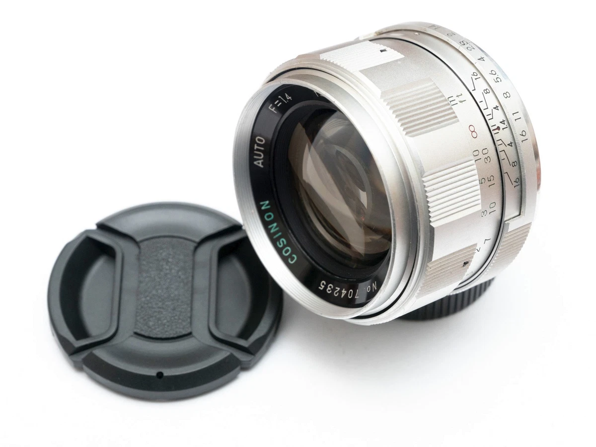 w*4様 219 コシナ COSINA COSINON AUTO 55mm F1 Cosina f/1.4 Camera Lenses for sale | eBay