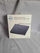 Dell USB Slim DVD Drive External DVD /-RW Read Write Black DW316 NIB SEALED
