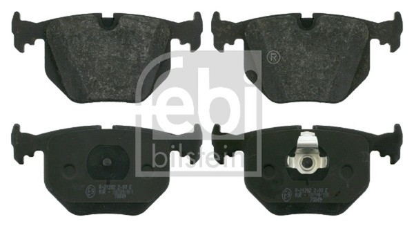 Febi Bilstein Bremsbelagsatz Scheibenbremse 16175 FüR BMW E46 E53 E39 E38 X5 E83-image