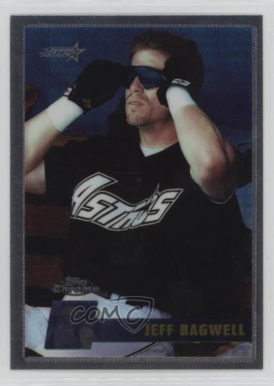 1996 Topps Chrome Jeff Bagwell #153 HOF 0i1b
