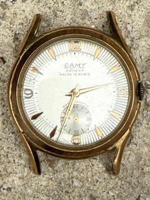 ORIGINAL MECHANISCHE UHR CAMY GENEVA LÄUFT 15 RUBIS