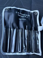 C.S. Osborne 6 Size Belt Punch Set K-245 6 Pieces 