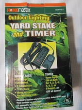 New Home Master Outdoor Lighting Yard Stake and Timer HSK110-2