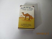 CAMEL THE GAME Camel Cigarettes Dice Card Game 1992 Vintage R.J. REYNOLDS