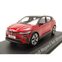 Renault Megane E-TECH 100% Electric 2022 Flame Red & Black 1:43 Norev Auto Strad