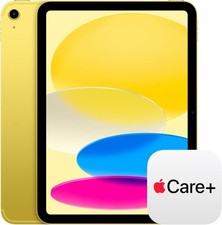 Apple iPad 11-inch: A16 chip, 11-inch Model,Yellow with AppleCare+ (2 Years)