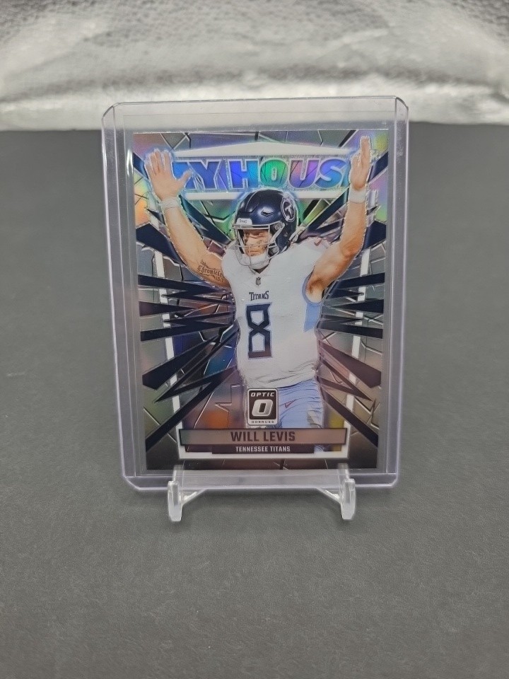 2023 Donruss Optic My House Silver Holo Will Levis RC Titans Rookie Insert