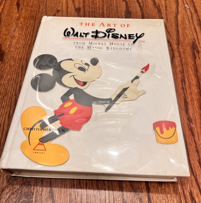 Vintage 1973 THE ART OF WALT DISNEY Christopher Finch FIRST EDITION Book HC