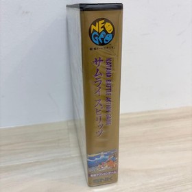 Samurai Spirits SNK NEO GEO AES Samurai Japan Tested Working w/ Box Manual