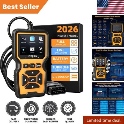 Professional OBDII Diagnostic Tool - Enhanced Check Engine Code Reader, 2026 ...