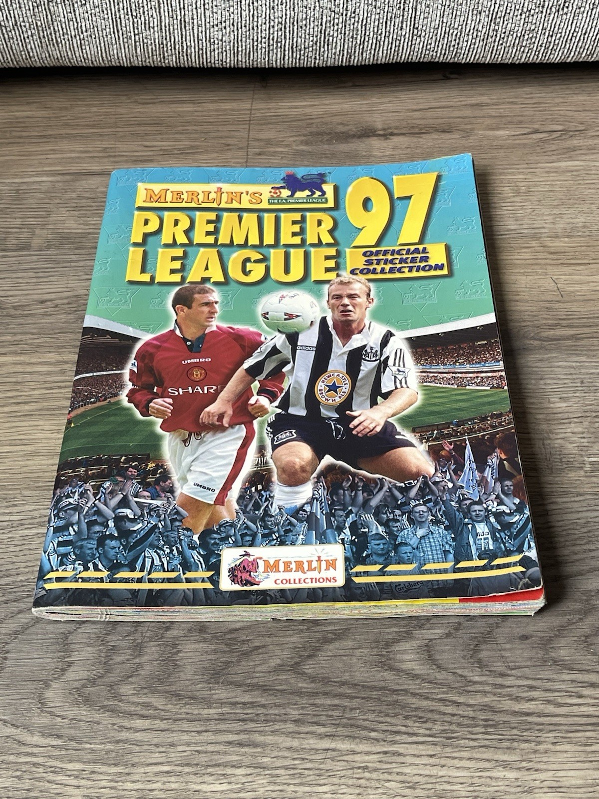 Merlins Premier League 1997 Sticker Book/Album 90% Complete