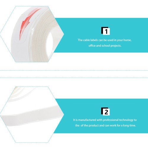 Label Cable Organization Labels Cord Identification Self-Adhesive Stickers - Afbeelding 9 van 12
