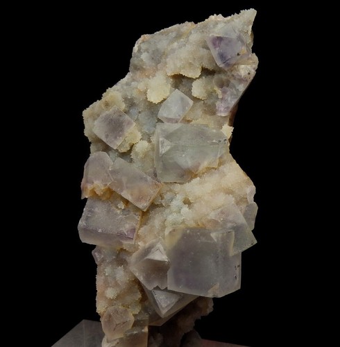 FLUORITE cubic crystals on QUARTZ !!! --- MONGOLIA - Gobi Desert - Choir /ph860 - Picture 12 of 13