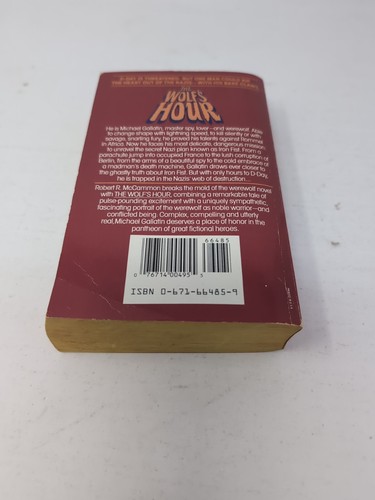The Wolf's Hour by Robert McCammon (1989, Children's Board Books) - Picture 6 of 10
