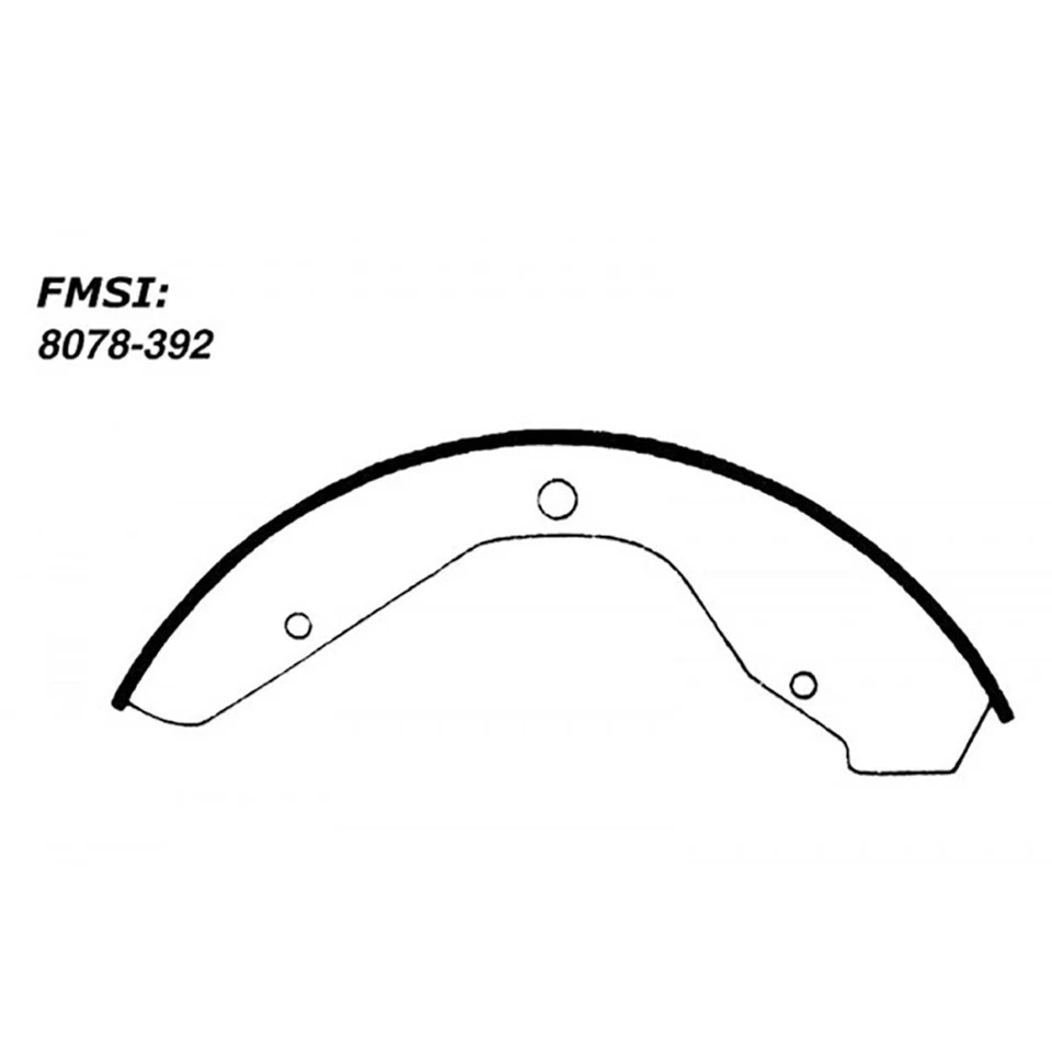 Front Rear Kit Brake Shoes For 1971 1972 1973 1974 -1979 Volkswagen Super Beetle - Image 4 of 4
