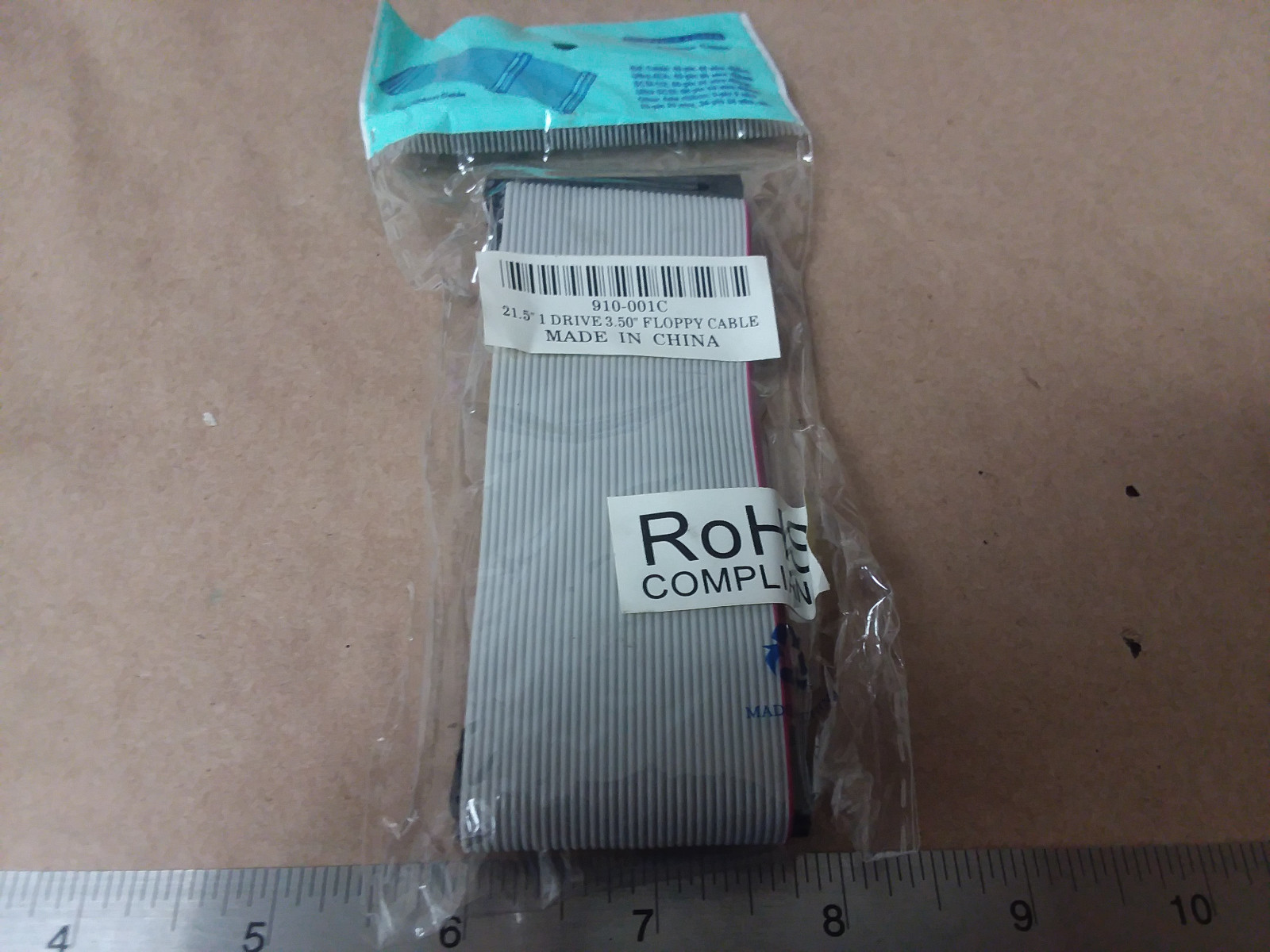 FLAT RIBBON CABLE MODEL 910-001C 21.5" 1DRIVE 3.50"