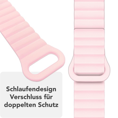 Magnetyczna silikonowa bransoletka do Apple Watch Ultra SE 10 9 8 7 6 5 4 3 1, 42-49mm - Zdjęcie 49 z 127