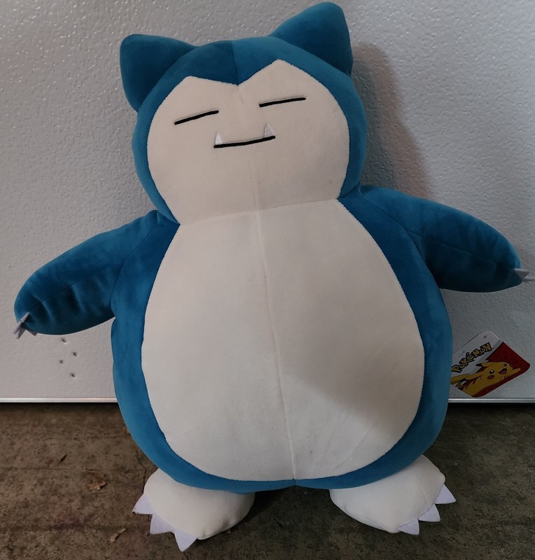 Jazwares Pokémon 18” Sleeping Snorlax Pillow Buddy Officially Licensed new