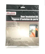 Tool Bench Hardware Door Insulation Kit - Clear Shrink Film for One Door 