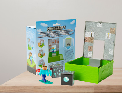 Minecraft Micro Items Minecraft Micro Collection Diamond Mine Playset | eBay